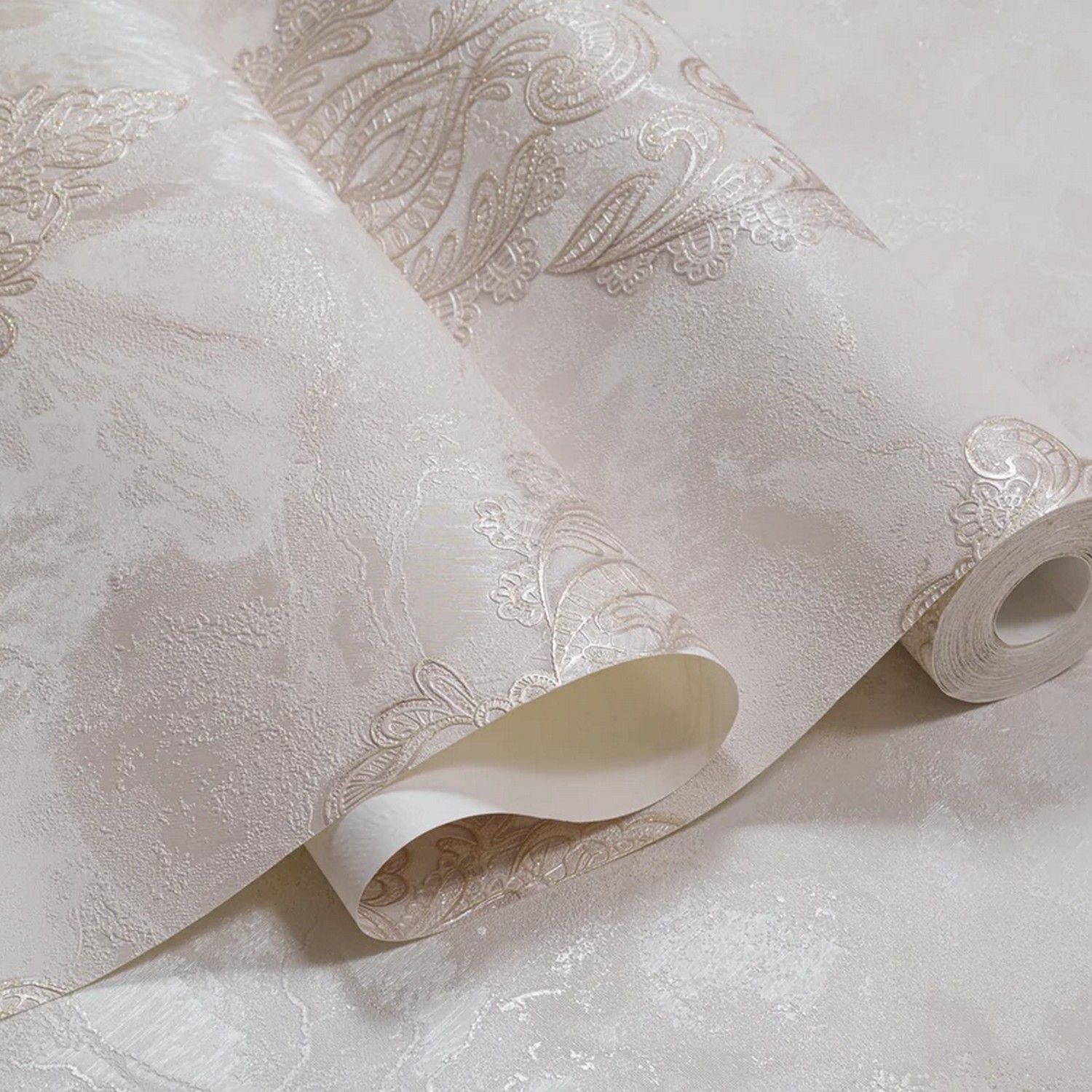 Обои флиз. Артекс Кружево (св.-беж.) 11144-02 10х1.06м  *1/6 Обои флиз. Артекс Кружево (св.-беж.) 11144-02 10х1.06м  *1/6