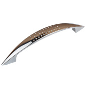 Ручка-скоба  96мм ХРОМ 303835 TRODOS,хедер *10/40