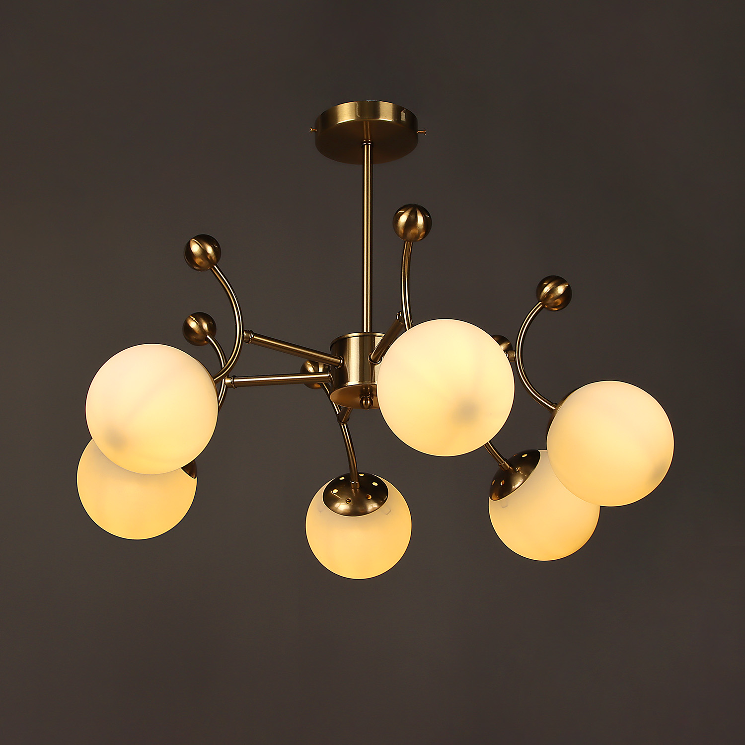 Люстра N36357/6 COP 6*40W E27 220V (d-660; h-485)  VERNER LIGHTING *1 Люстра N36357/6 COP 6*40W E27 220V (d-660; h-485)  VERNER LIGHTING *1