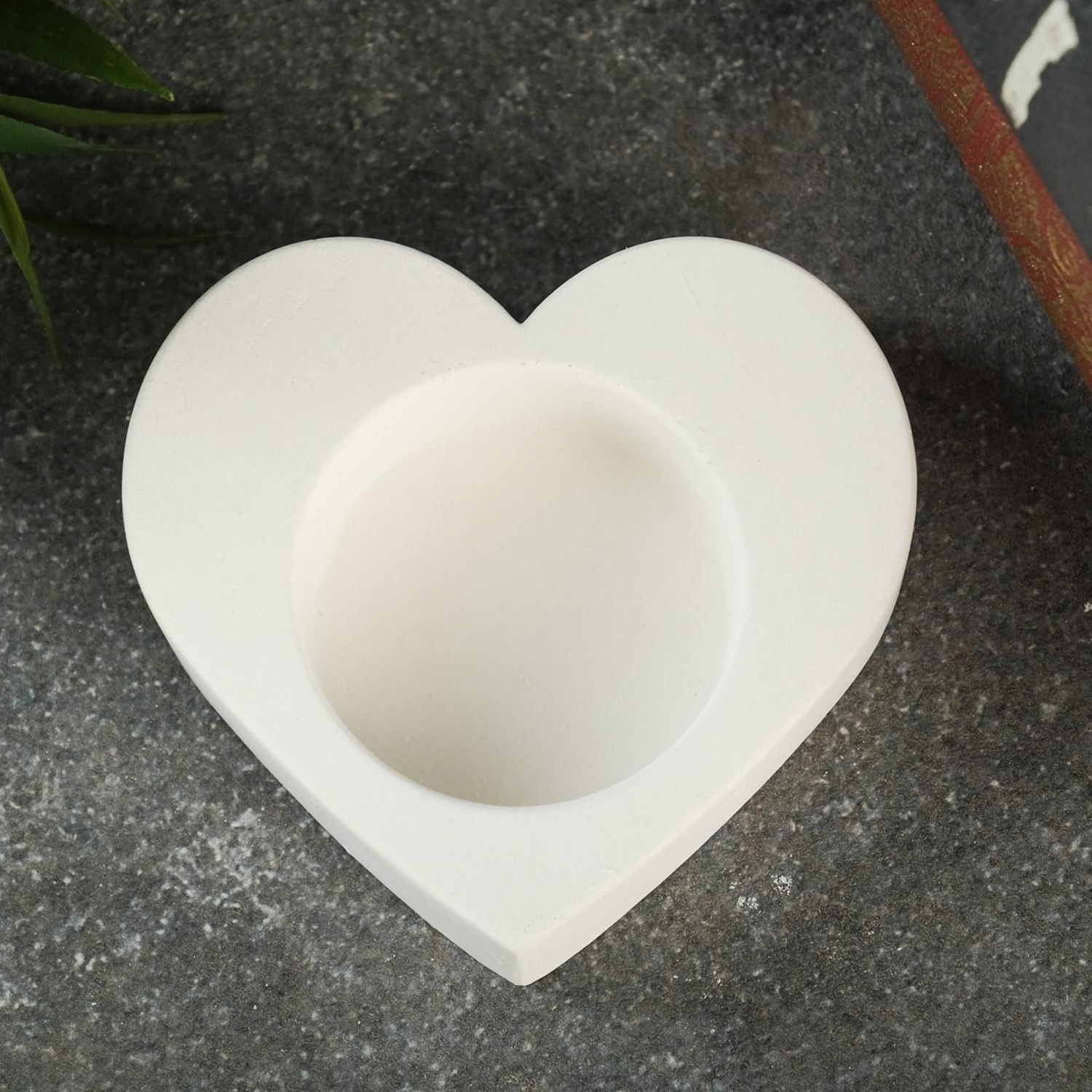 Подсвечник "Сердце" 6х6х3 см, для свечи d=3,5 см  7148937