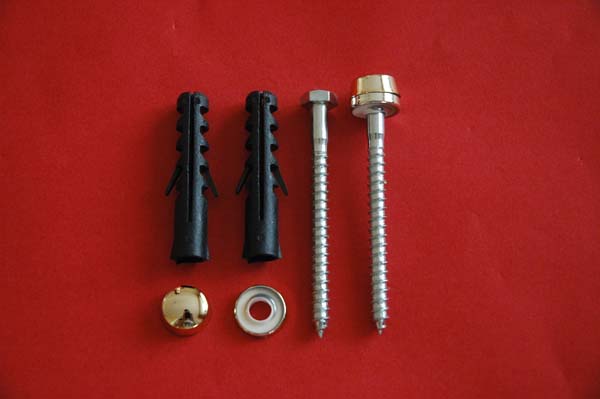 Крепеж унитаза к полу "ХРОМ" Филд *10