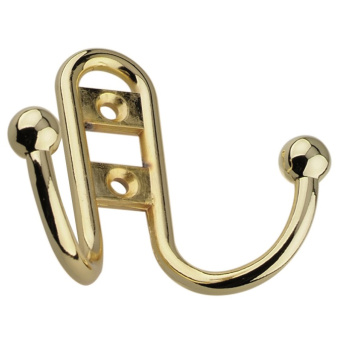 Крючок мебельный ЗОЛОТО "ZY-208В" 302255 ТРОДОС,хедер *10