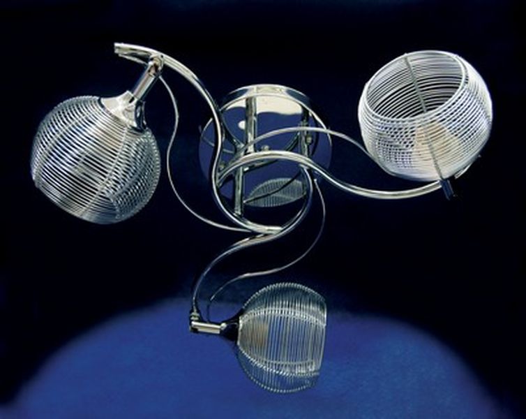 Люстра Verner Lighting Шарм К0593/3, 60 Вт, E27, 3 лампы, хром