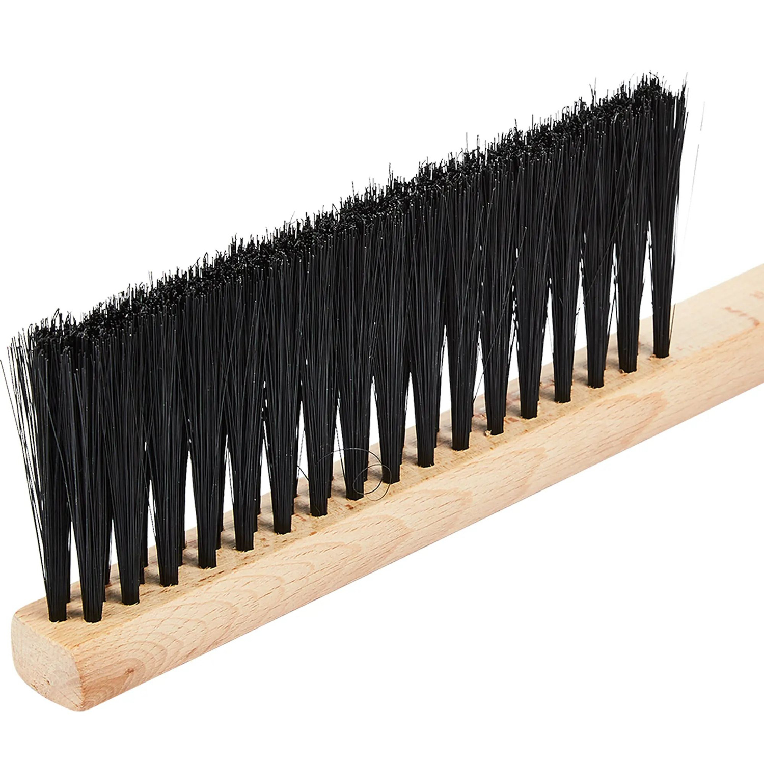 Щетка-сметка деревянная ручка, иск.щетина, дл.39см, выс.щетины 6см СТ/390 "YOZHIK" *1/42