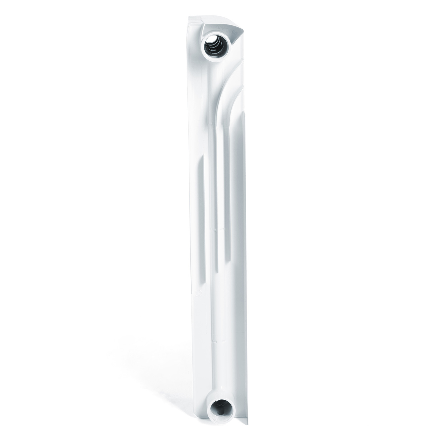 Радиатор алюминиевый 4 секции STI, 500 мм, белый