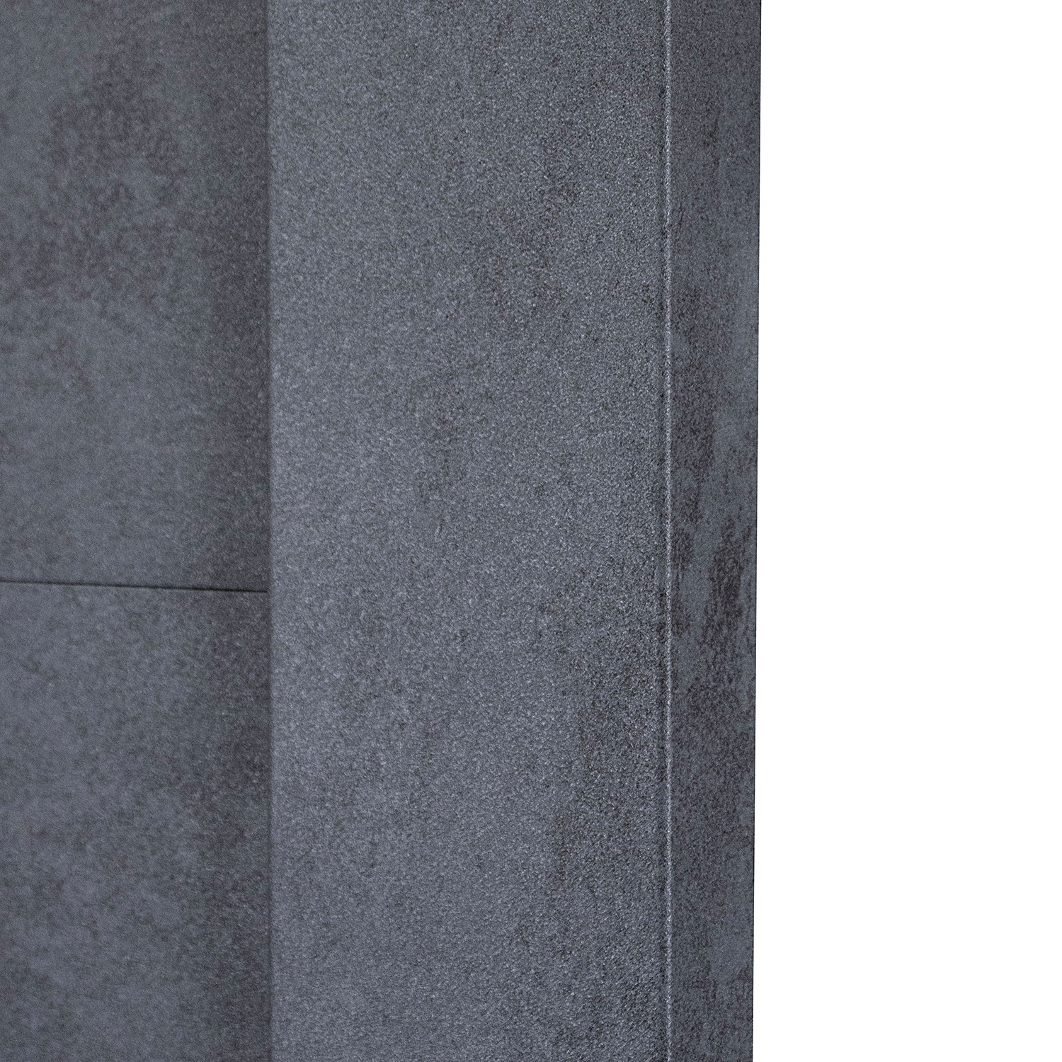 Дверное полотно остекленное 2000х600х38 мм Двери Гуд Х23, бетон/графит