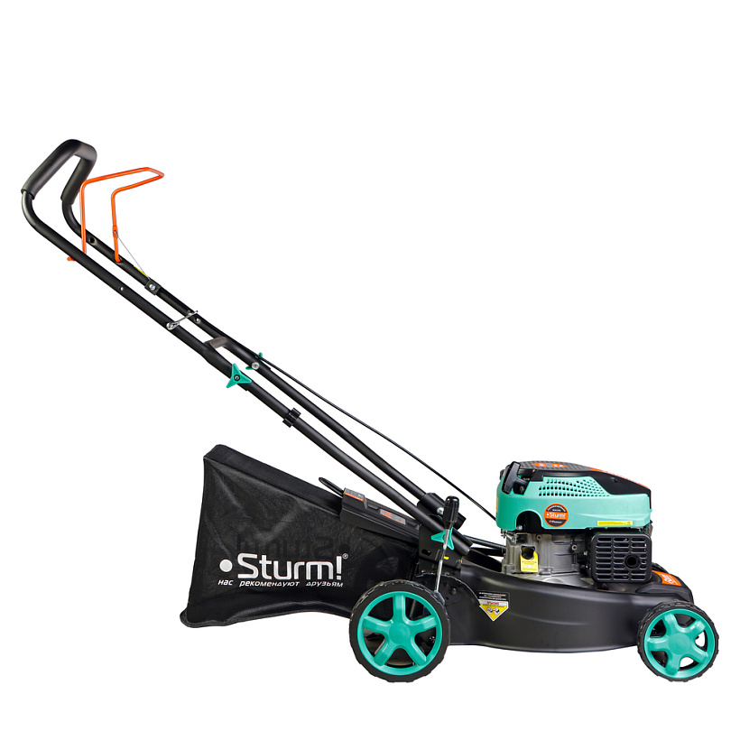 Газонокосилка бенз 4Т 3,0л.с шир/выс скаш 41см/25-75мм травосборник 40л PL1241 STURM *1