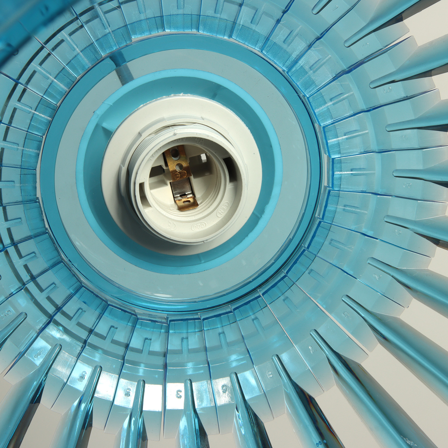 Люстра 0336/1 Е27 15Вт синий S=2м2  *1