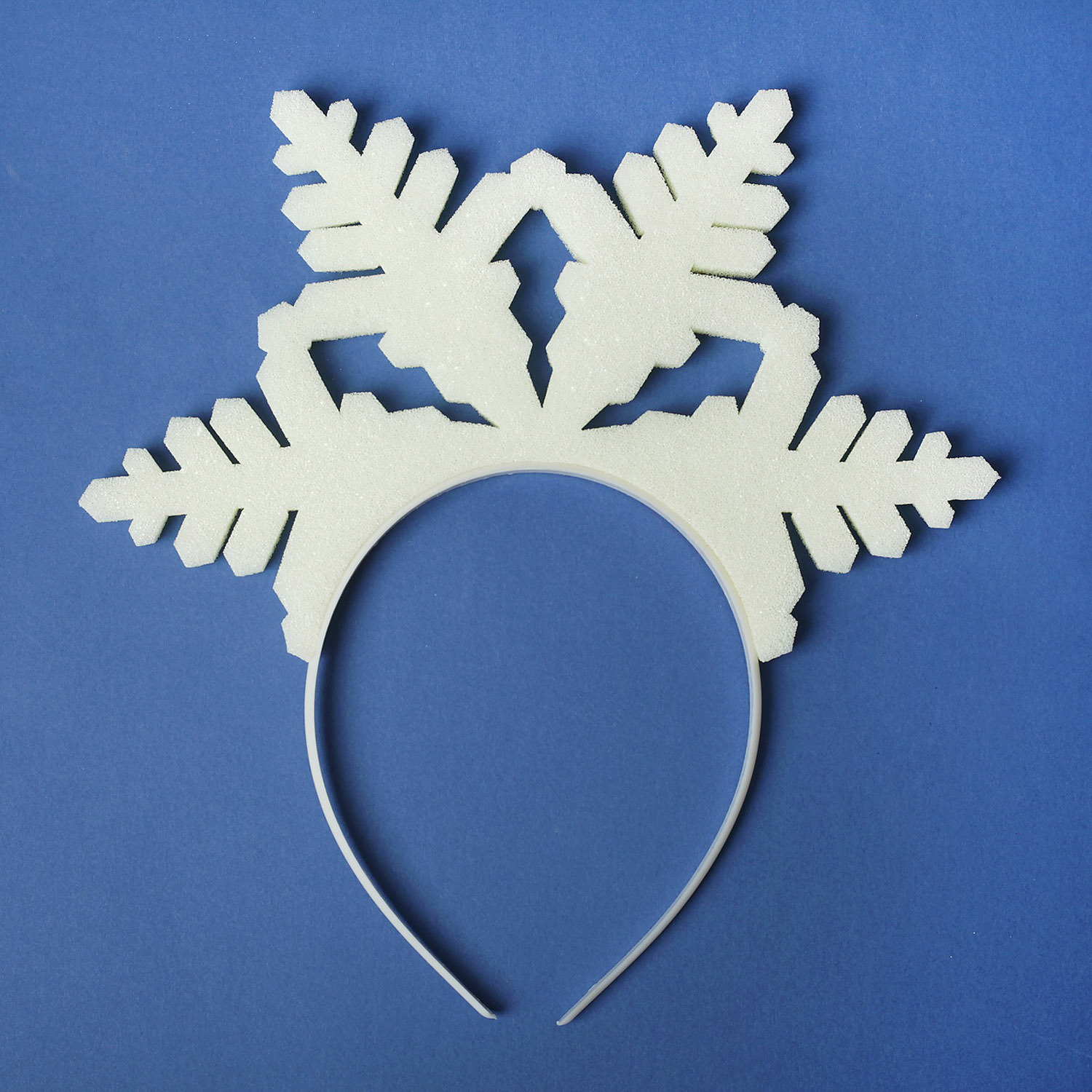 Карнавальный Ободок«Снежинка» поролон  3869669