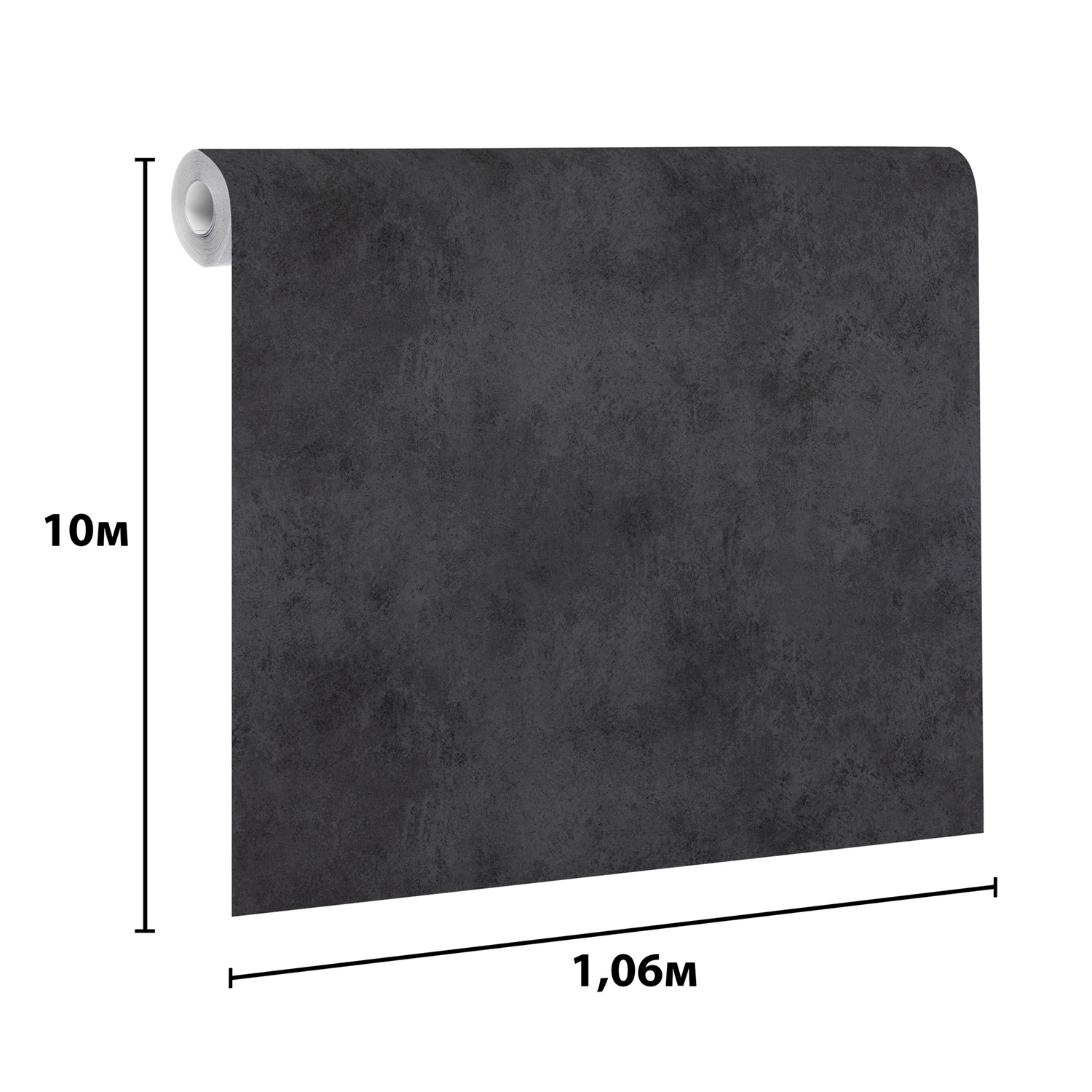 Обои флиз "Home Color" Rich Potal фон (черн.) HC72605-44 1,06*10м*1/8