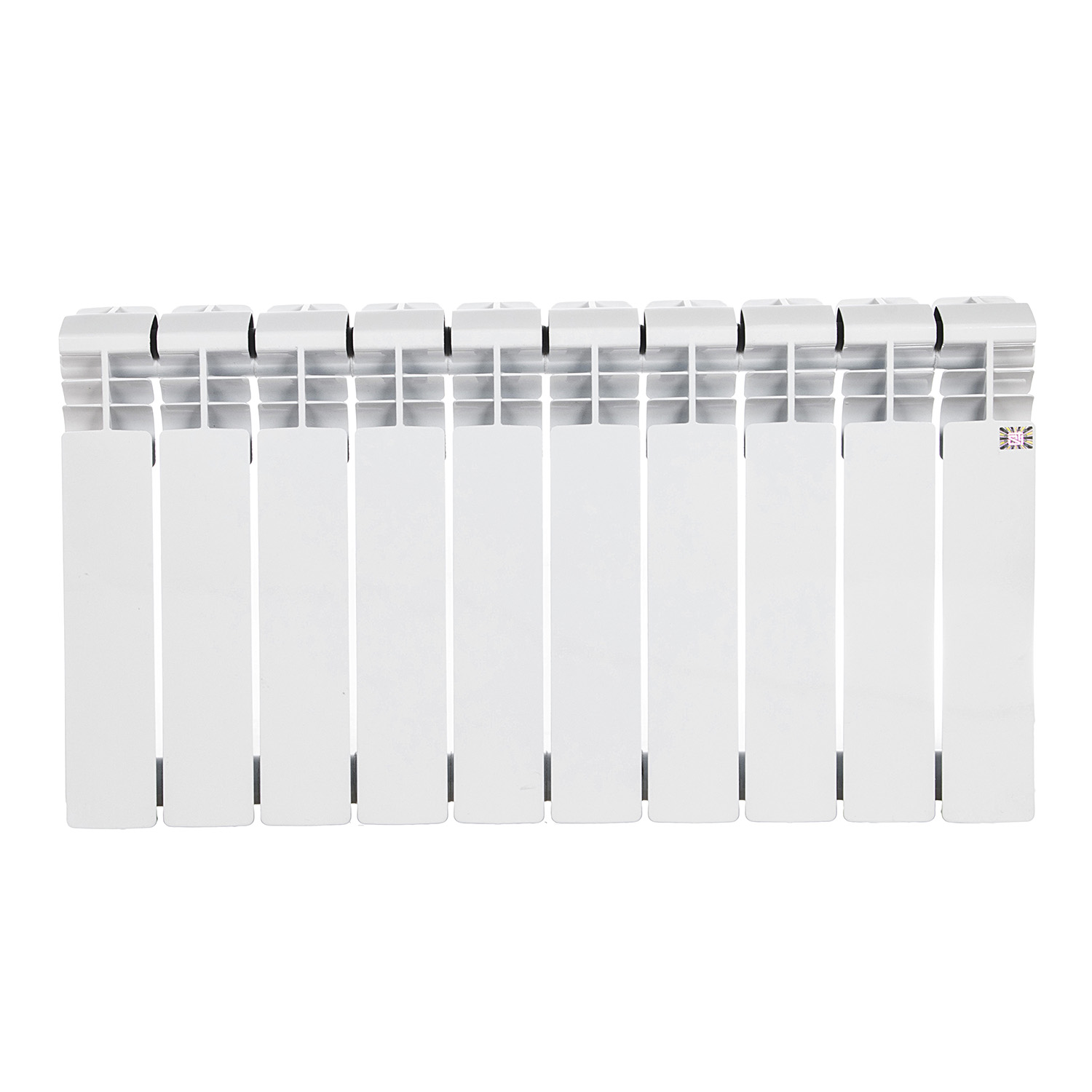 Радиатор биметаллический 10 секций STI, 350 мм, белый