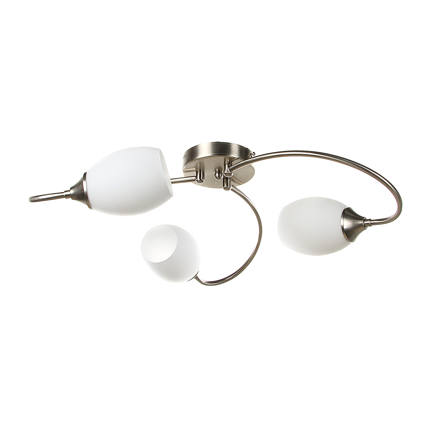 Люстра N6436/3 SL 3*40W E27 220V (d-600; h-160)  VERNER LIGHTING *1 Люстра N6436/3 SL 3*40W E27 220V (d-600; h-160)  VERNER LIGHTING *1