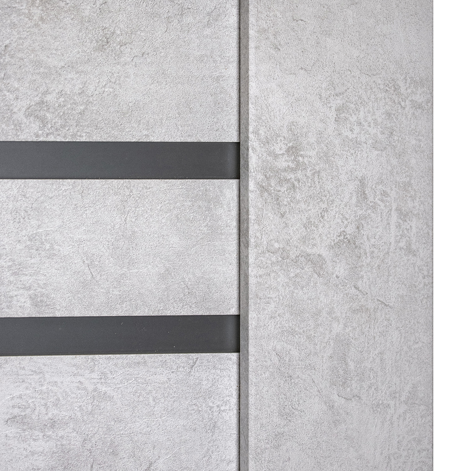 Дверь межкомнатная остеклённая ЦАРГИ ПВХ COMFORT-11 Бетон Снежный 800мм BROZEX-WOOD  *1