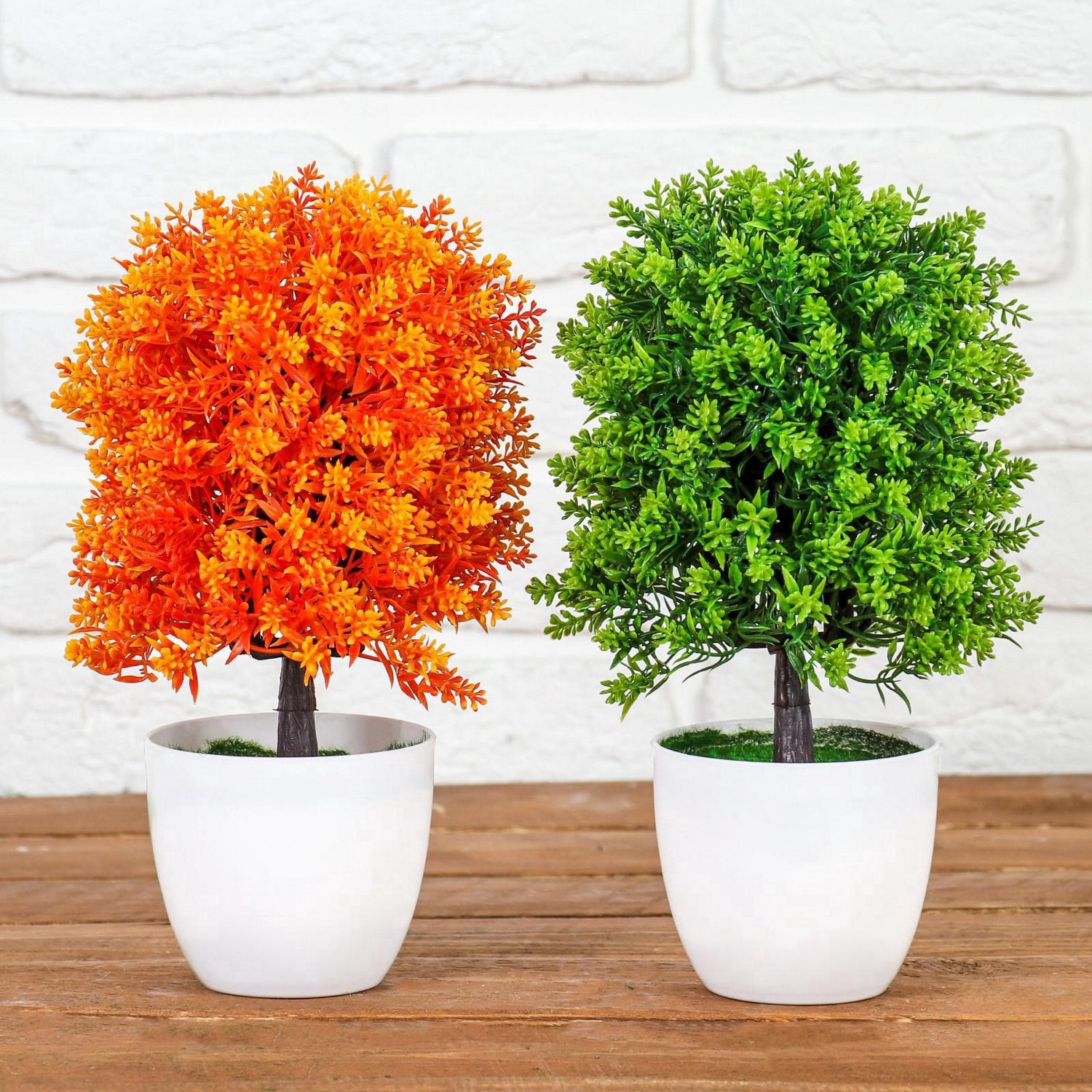 Бонсай "Пышное деревце с цветами" 12*25 см, микс   3792278