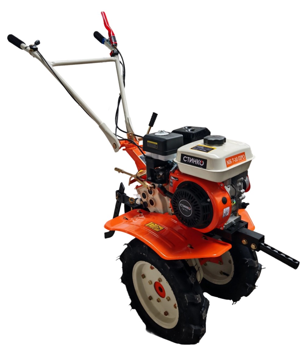 Мотоблок бензиновый 4Т 7 л.с бак 3,6л шир/глуб обраб 88/30см 3ск колеса Экстрим СТМБ7-10.2 СТИНКО *1