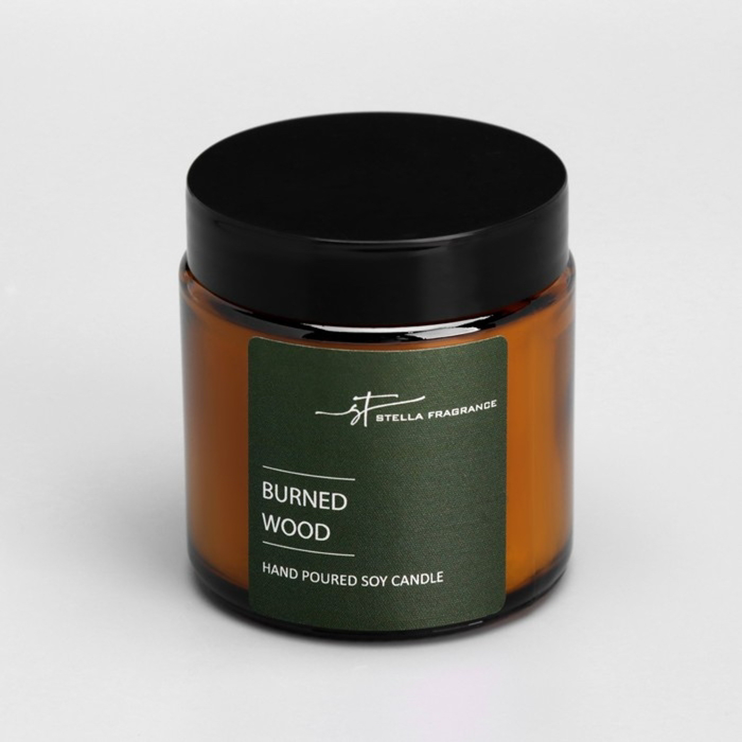 Свеча ароматическая в банке "ST Burned Wood", 90 г 9912122