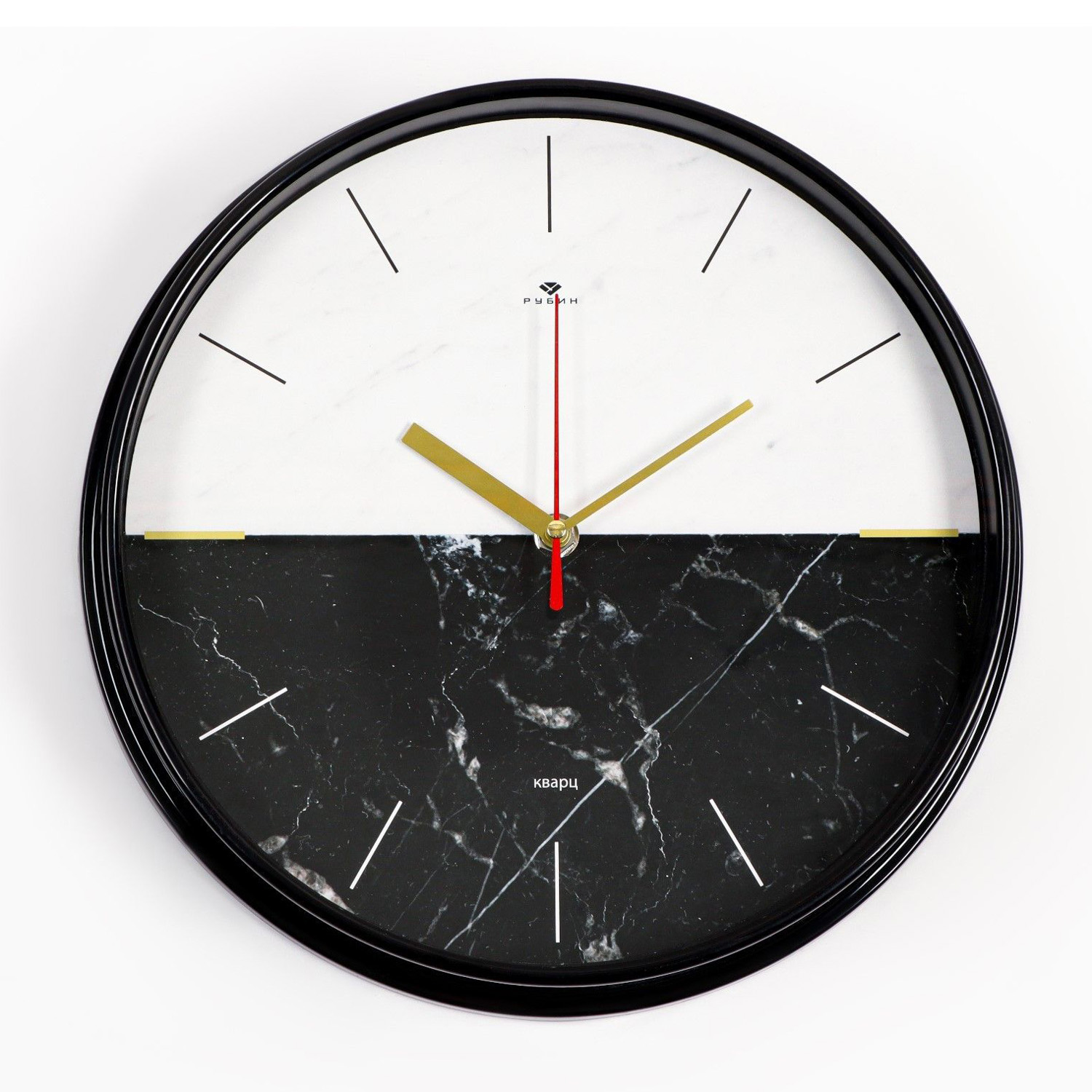 Часы настенные, серия: Интерьер, "Мрамор", плавный ход, d-29см 9456776 Часы настенные, серия: Интерьер, "Мрамор", плавный ход, d-29см 9456776