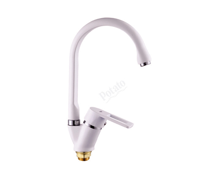 Смеситель для кухни Potato P5130-7 высокий излив *1/10
