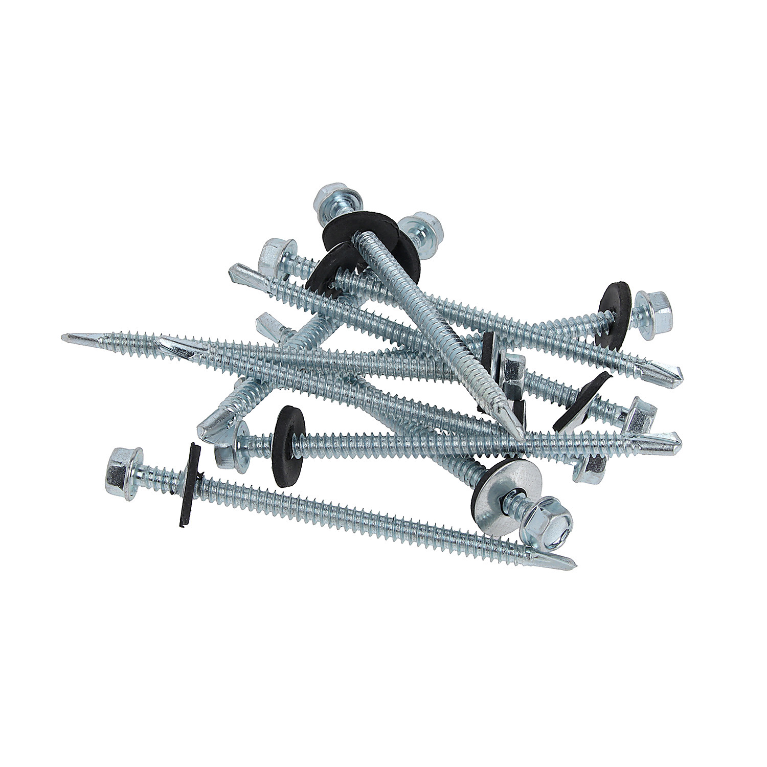 Саморезы кровельные BROZEX 6,3*100 цинк (10кг) промтара *10