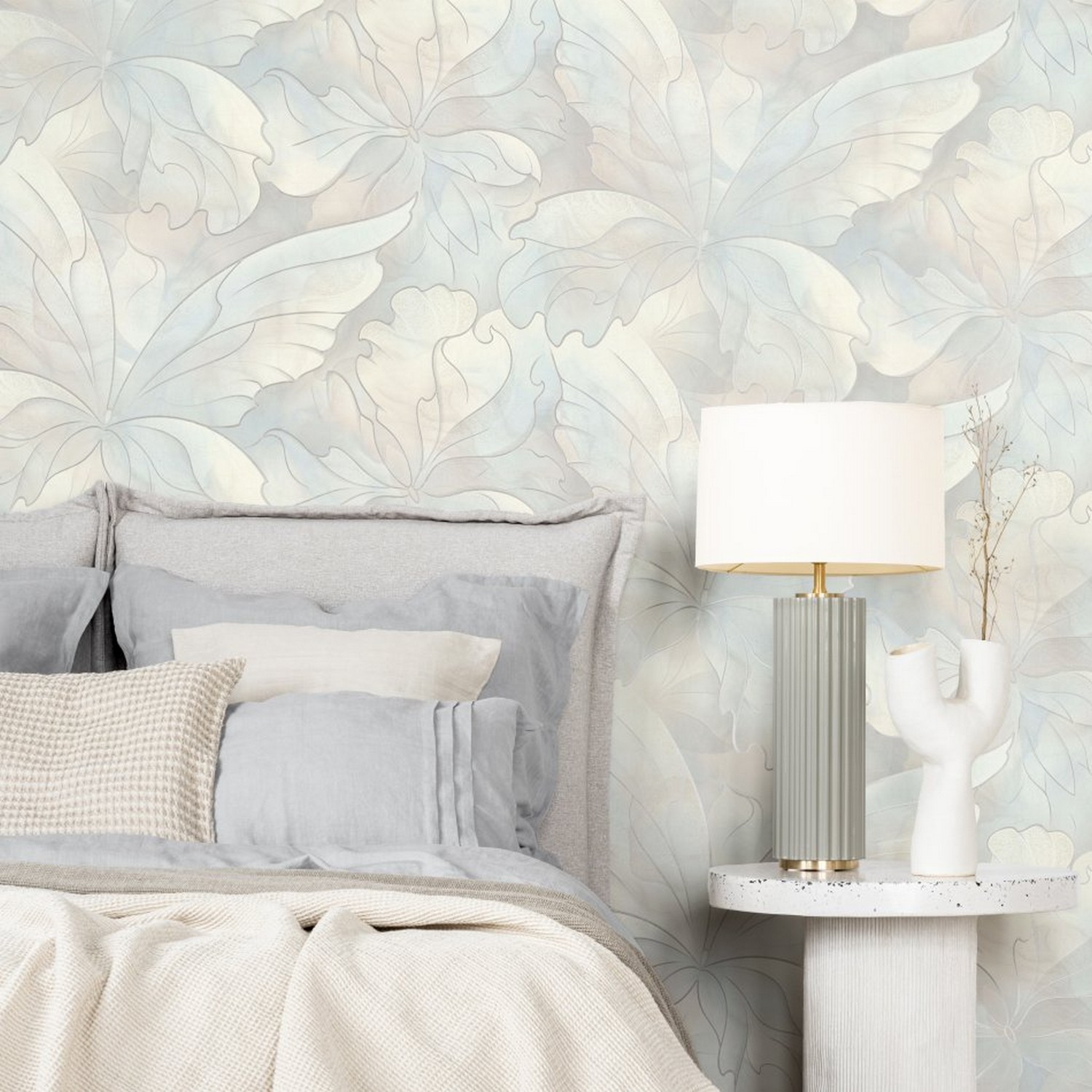 яяяОбои флиз "Палитра" Babochki (коричн.) PL72415-28  1,06*10м *1/8