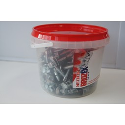 Саморезы кровельные 6.3х38 мм BROZEX, оцинкованная сталь, 150 шт.