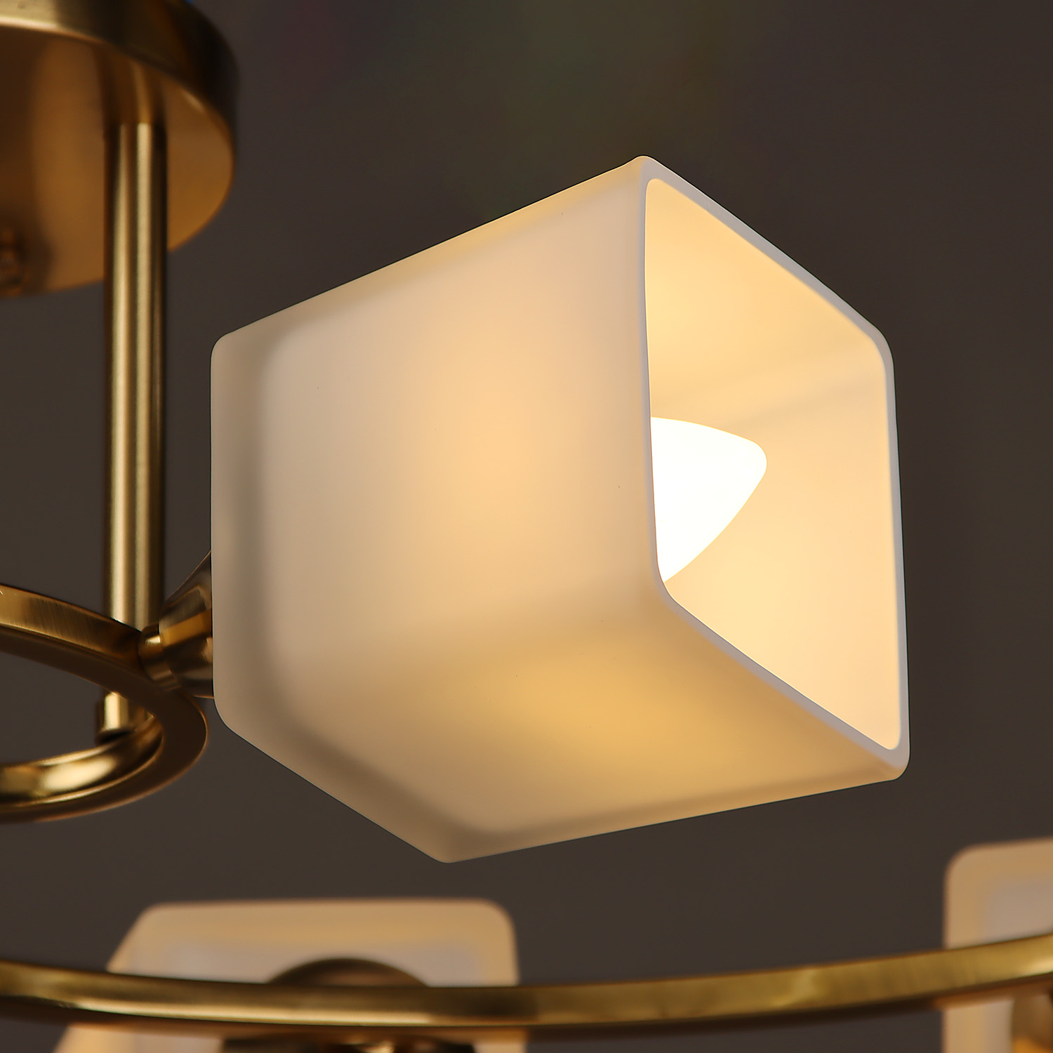 Люстра N6397/6 СОР 4*40W E27 220V (l-765; w-430; h-195)  VERNER LIGHTING *1