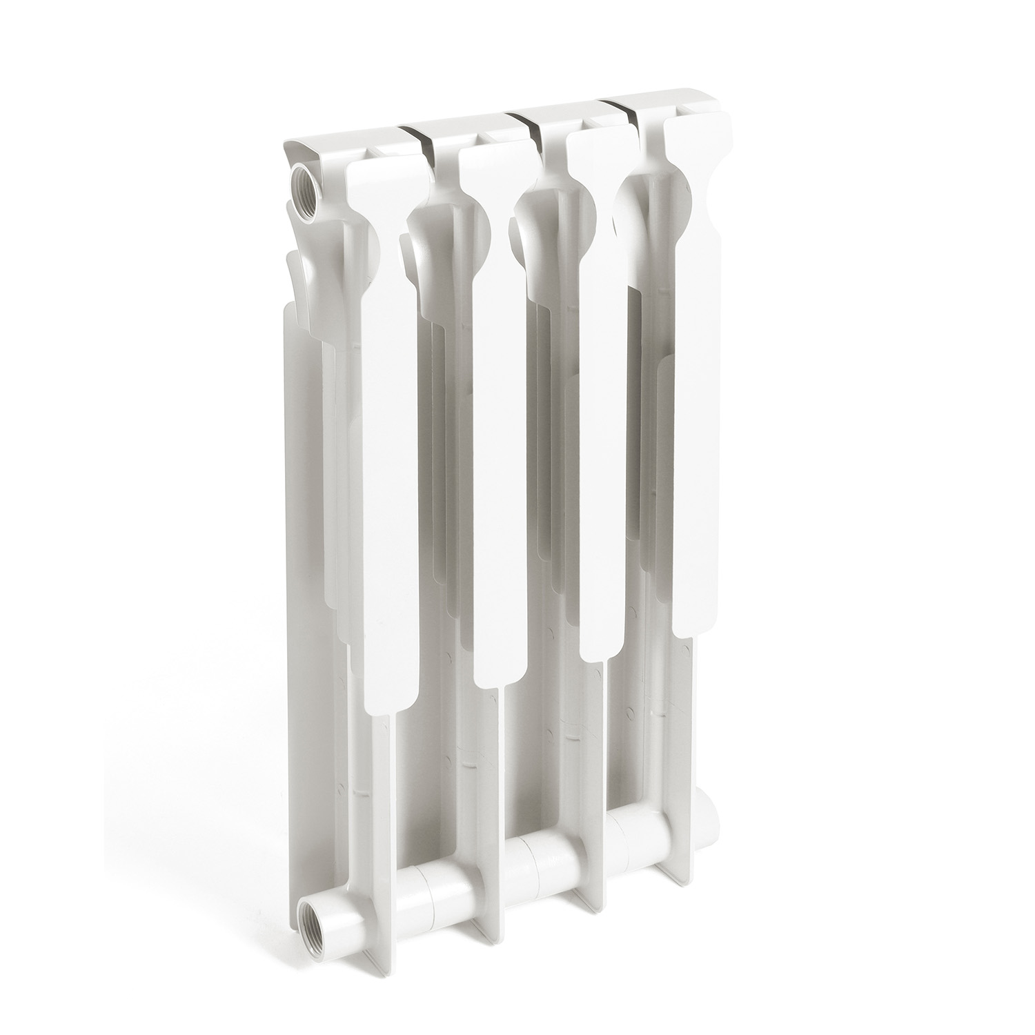 Радиатор биметаллический 4 секции VALFEX Optima Version 2.0, 500 мм, белый