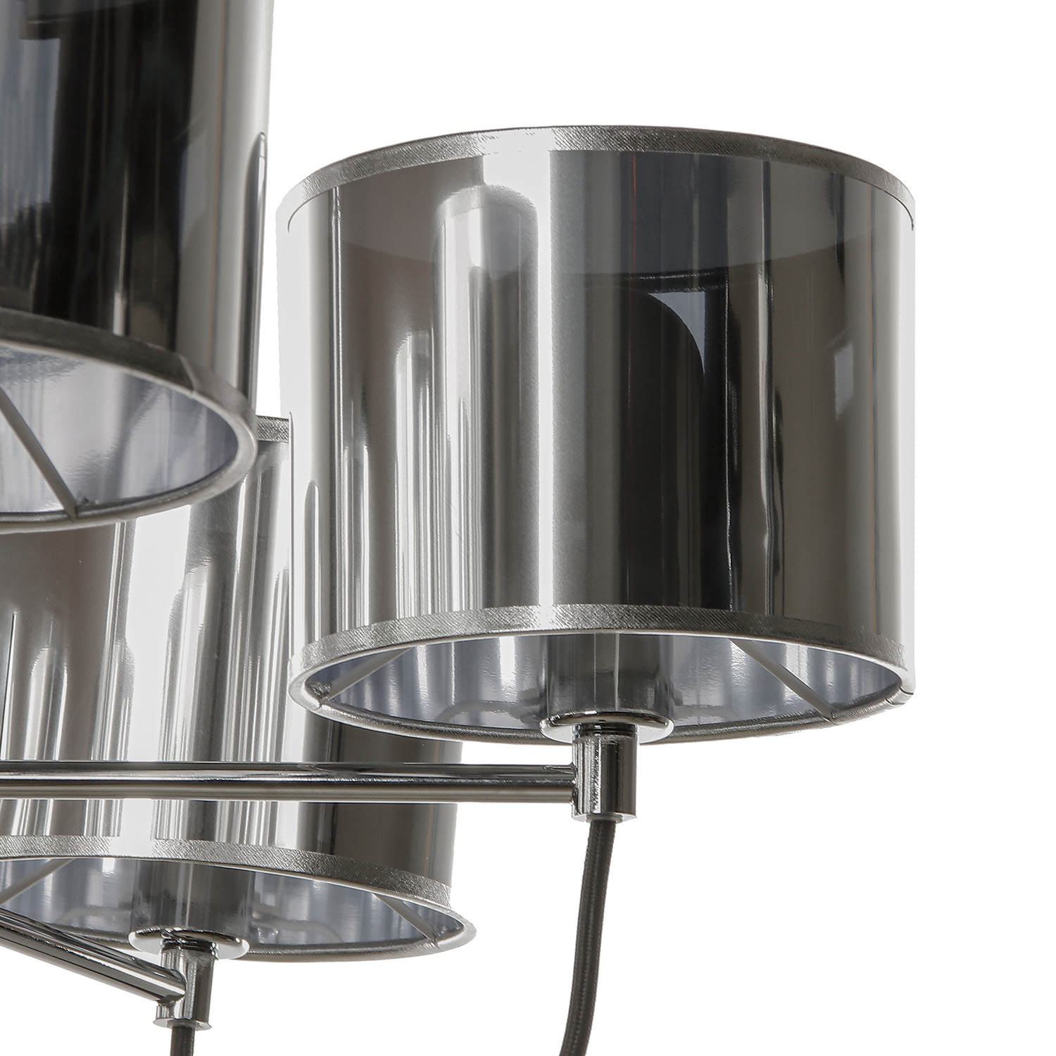 Люстра MW-Light, E14, 6 ламп, 40 Вт, цвет хром