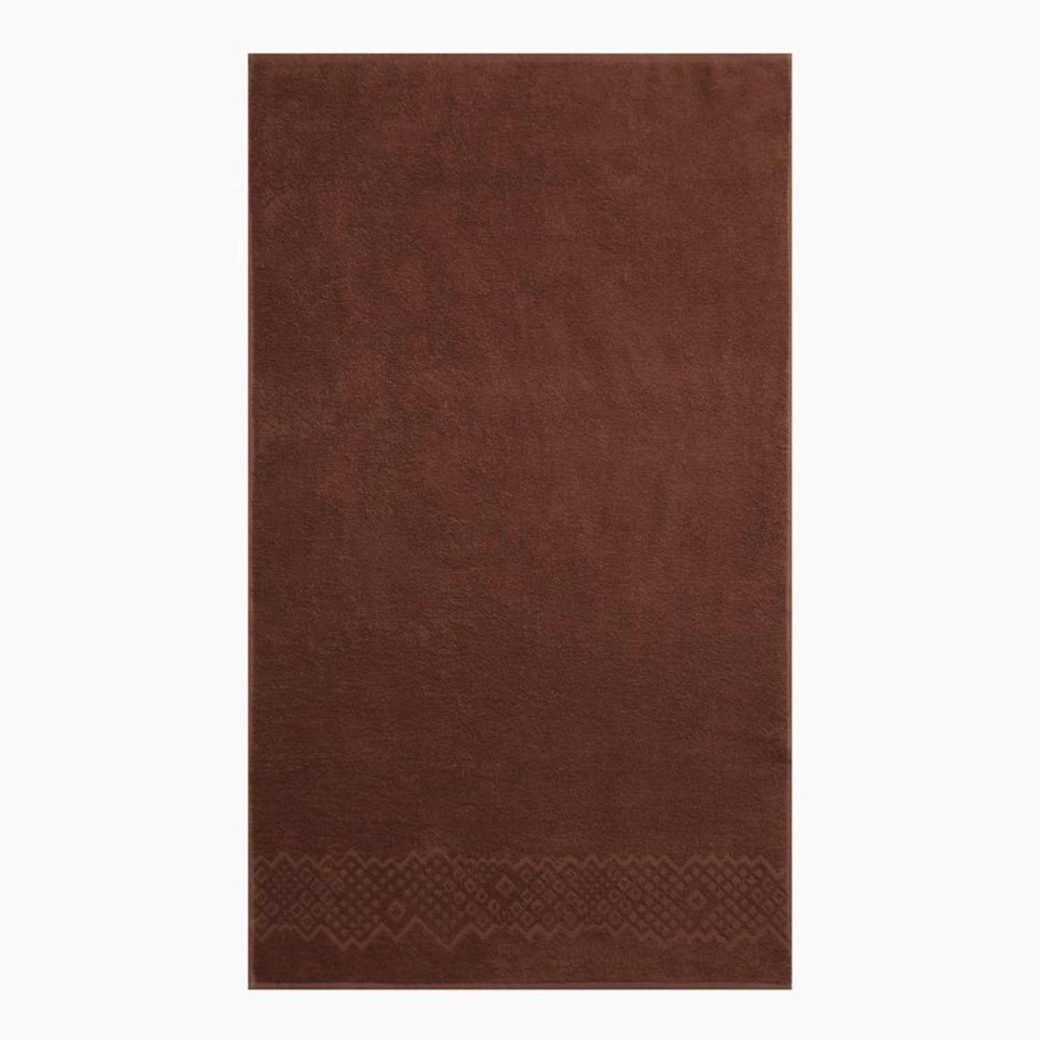 Полотенце махровое Flashlights, 50х90 см, 305 г/м², коричневый