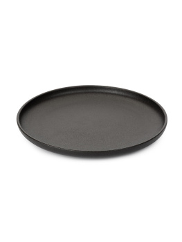 Тарелка фарфор. Domenik "Rock Black" мелкая d26см DM8020 *6/24