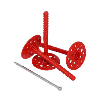 Дюбель 10х120 мм для теплоизоляции BROZEX, метал. гвоздь IZM, 30 шт.