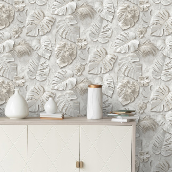 Обои флиз Victoria Stenova Madeira (бел./беж.) 585555 1.06*10м *6