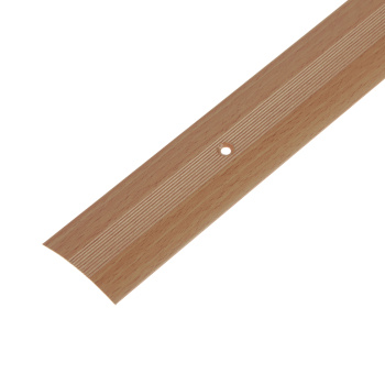 Порог-стык 1800мм бук натуральный 38мм полукруглый РУССКИЙ ПРОФИЛЬ *1/10