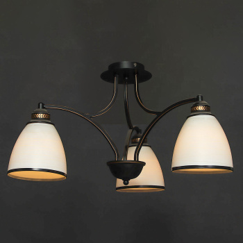 Люстра N3296/3 3*40W E27 (q-630 h-315) S=12м2 VERNER LIGHTING *1