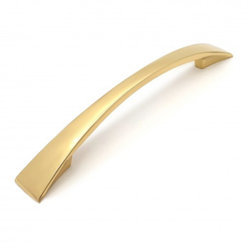 Ручка мебельная 128мм ЗОЛОТО 2133-128 Соллер *10/400