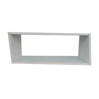 Полка навесная №3 632*250*214 Белый BROZEX-WOOD*1