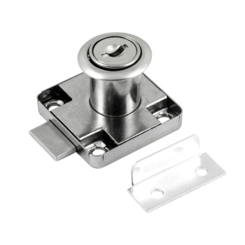 Замок мебельный 6138-22 хром НОРА-М*12/120