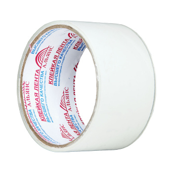 яяяЛента клейкая прозрачная 48мм х 18м АЛЬЯНС *6/36