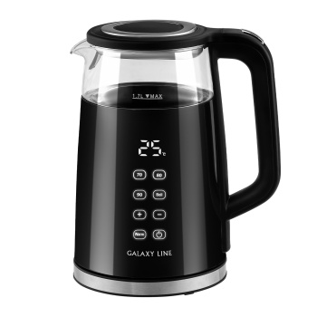 Чайник эл. стекло 1,7л 2200Вт GALAXY LINE GL 0342 сенсорное управление, регулир.темп.нагрева  *1/6 Чайник эл. стекло 1,7л 2200Вт GALAXY LINE GL 0342 сенсорное управление, регулир.темп.нагрева  *1/6