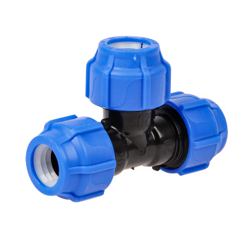 Тройник ПНД компрессия Ø 20х20х20 *1/200