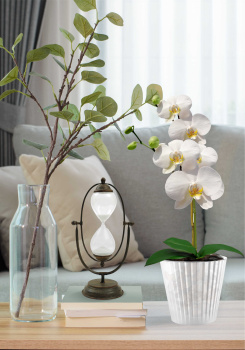 Кашпо пластм. "Sand Orchid"  2л d верха 160мм h146мм со вставкой Белый жемчуг IG640510038 *1/16 Кашпо пластм. "Sand Orchid"  2л d верха 160мм h146мм со вставкой Белый жемчуг IG640510038 *1/16