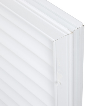 Решетка радиаторная 600х900 мм ДекорПластик, белый