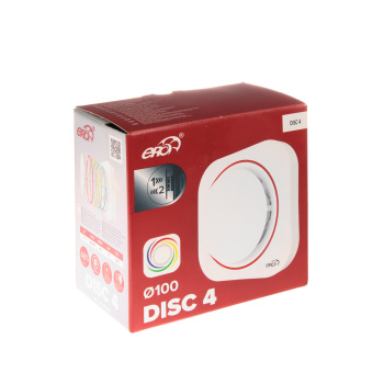 Вентилятор 100 DISC 4 ERA (Ø100мм, 80 м3/час, 160*160мм) *1/16 Вентилятор 100 DISC 4 ERA (Ø100мм, 80 м3/час, 160*160мм) *1/16