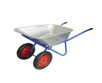 Тачка строительная двухколесная BAUMIX, 200 кг, 100 л Тачка строительная двухколесная BAUMIX, 200 кг, 100 л