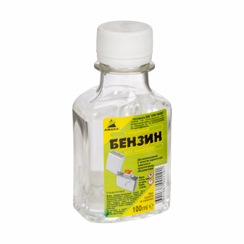 Бензин д/зажигалок 100 мл. флакон БЕЗ дозатора (Анлес) *35