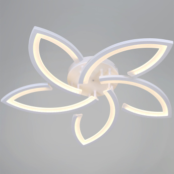 Люстра 54090-0.3-05 WH LED 3000-6500К 110W ПДУ ПДУ+диммер S=20м2 *1