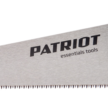 Ножовка по дереву 450мм PATRIOT WSP-450L 7TPI крупный зуб, 3-х сторонняя заточка Ножовка по дереву 450мм PATRIOT WSP-450L 7TPI крупный зуб, 3-х сторонняя заточка