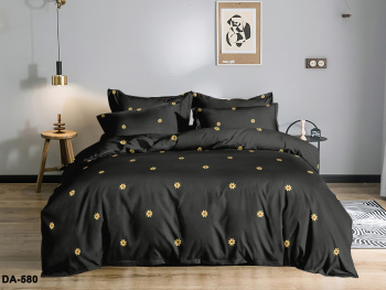 Постельное белье 1,5сп бамбук Орхидея DA-580, наволочки 70*70см - 2шт *1