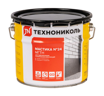 Мастика битумная 3 кг Технониколь № 24, гидроизоляционная