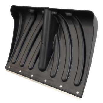 Лопата снегоуб пластик 465*340 с планкой без черенка "Крепыш"  *5